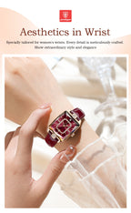 POEDAGAR Luxury High Quality Women Wristwatch Waterproof Date Rectangle Watch For Woman Leather Quartz Women's Watches Reloj+Box