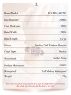 POEDAGAR Luxury High Quality Women Wristwatch Waterproof Date Rectangle Watch For Woman Leather Quartz Women's Watches Reloj+Box